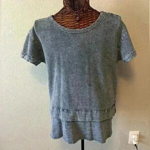 Marc New York designer women’s top L patchwork Y2K style